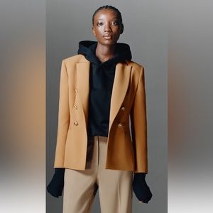 Zara camel blazer